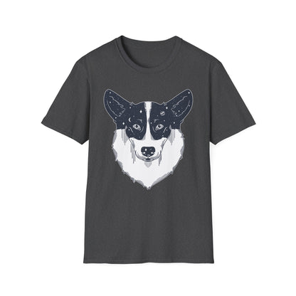 T-Shirt - Unisex - Starry Corgi