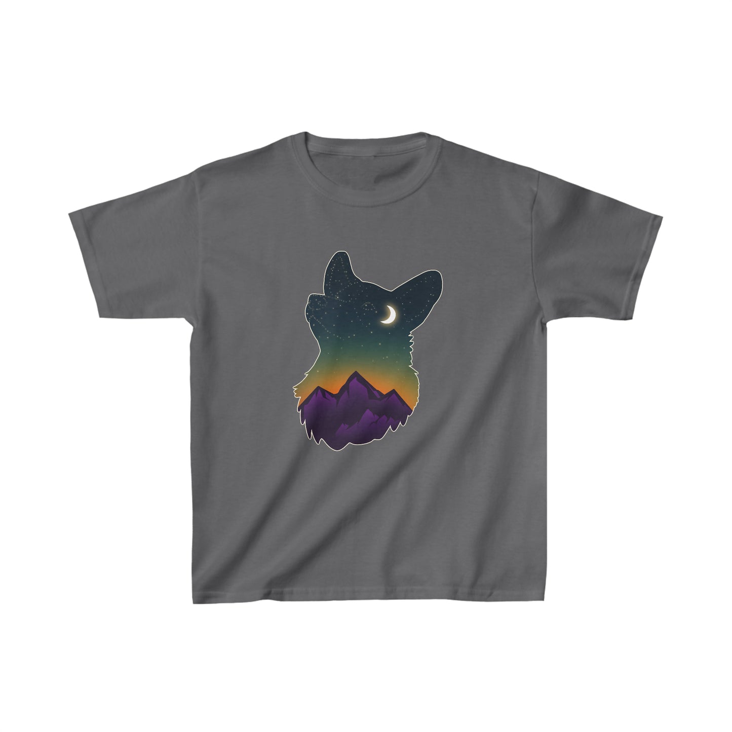 Children's t-shirt - Corgi constellation
