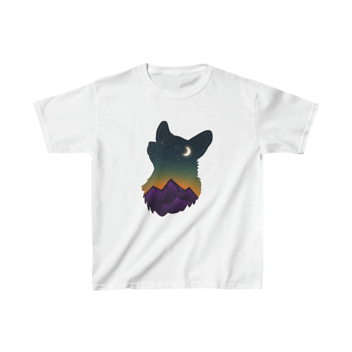 Children's t-shirt - Corgi constellation