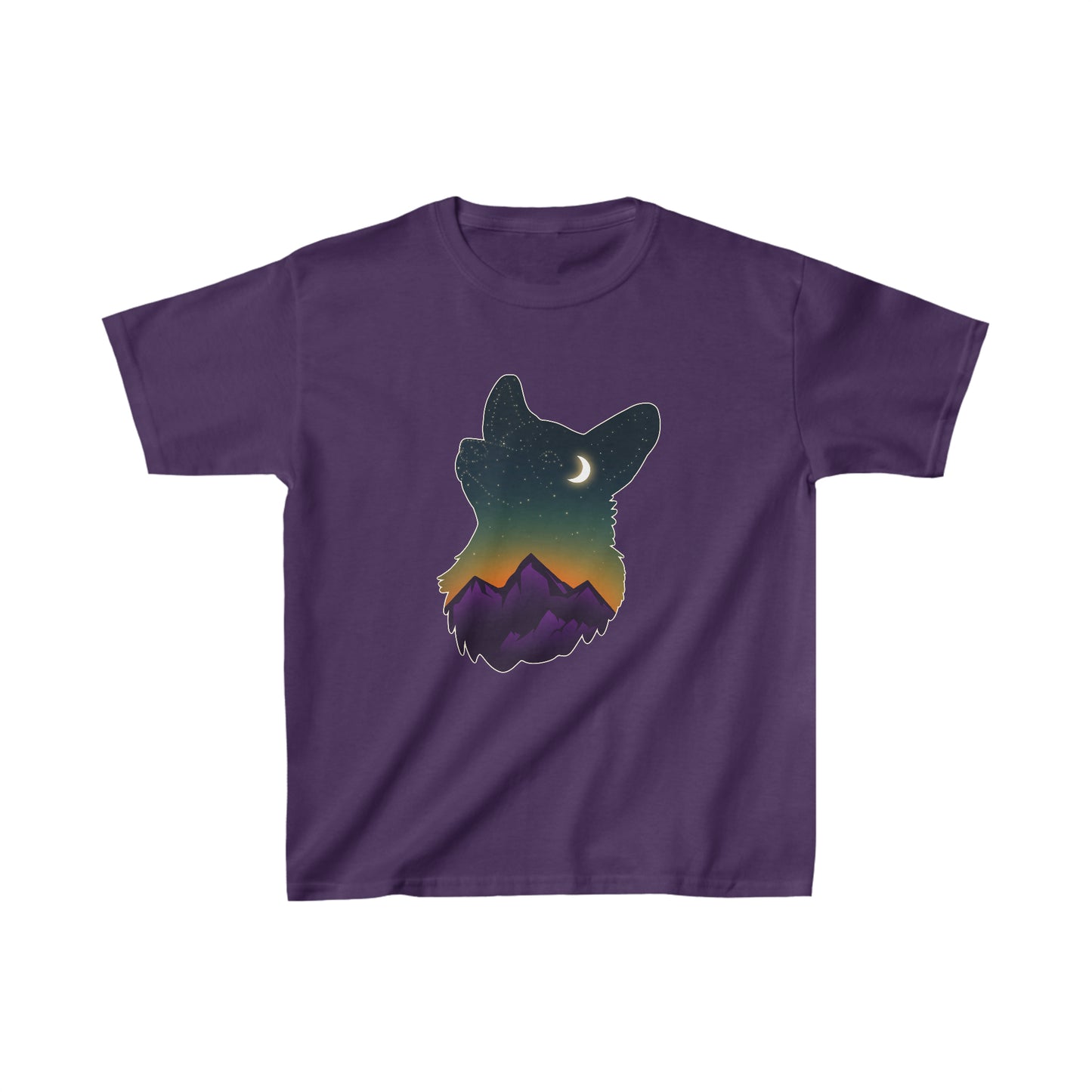 Children's t-shirt - Corgi constellation