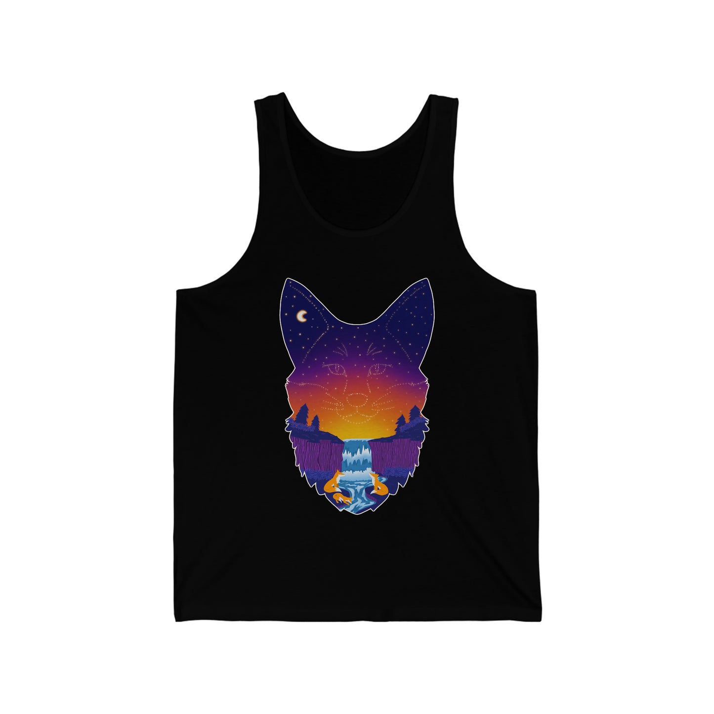 Tank top - Unisexe - Constellation renard