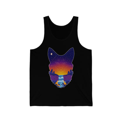 Tank top - Unisexe - Constellation renard