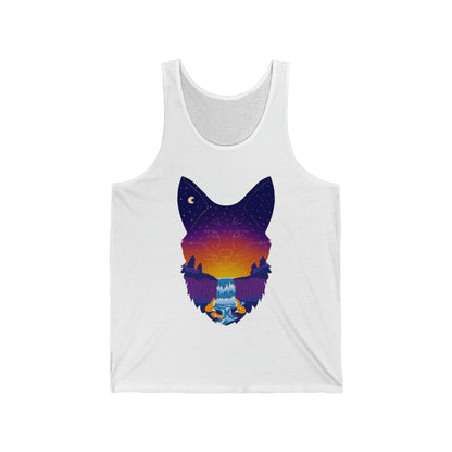Tank top - Unisexe - Constellation renard