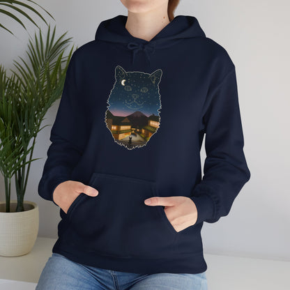 Hoodie - Unisexe - Constellation chat