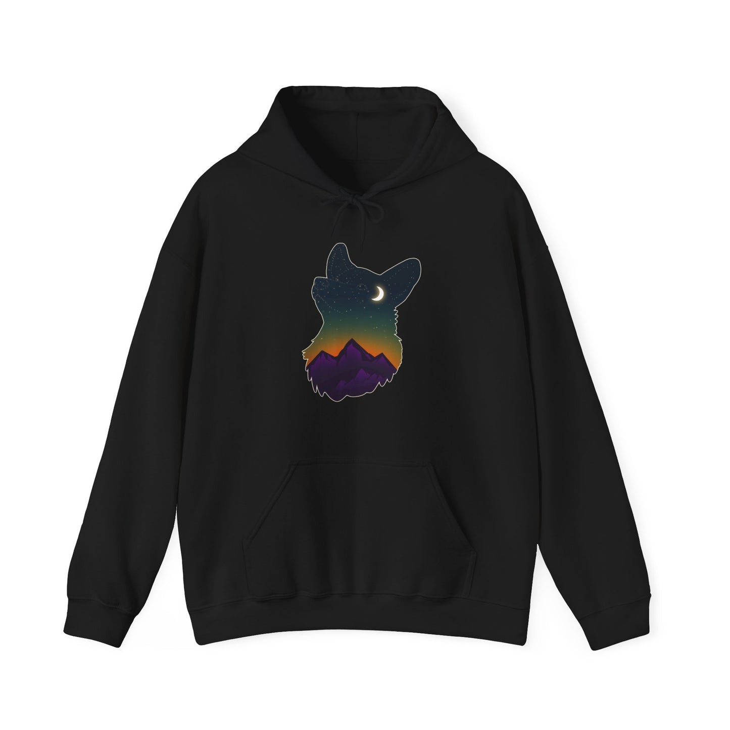 Hoodie - Unisexe - Constellation corgi