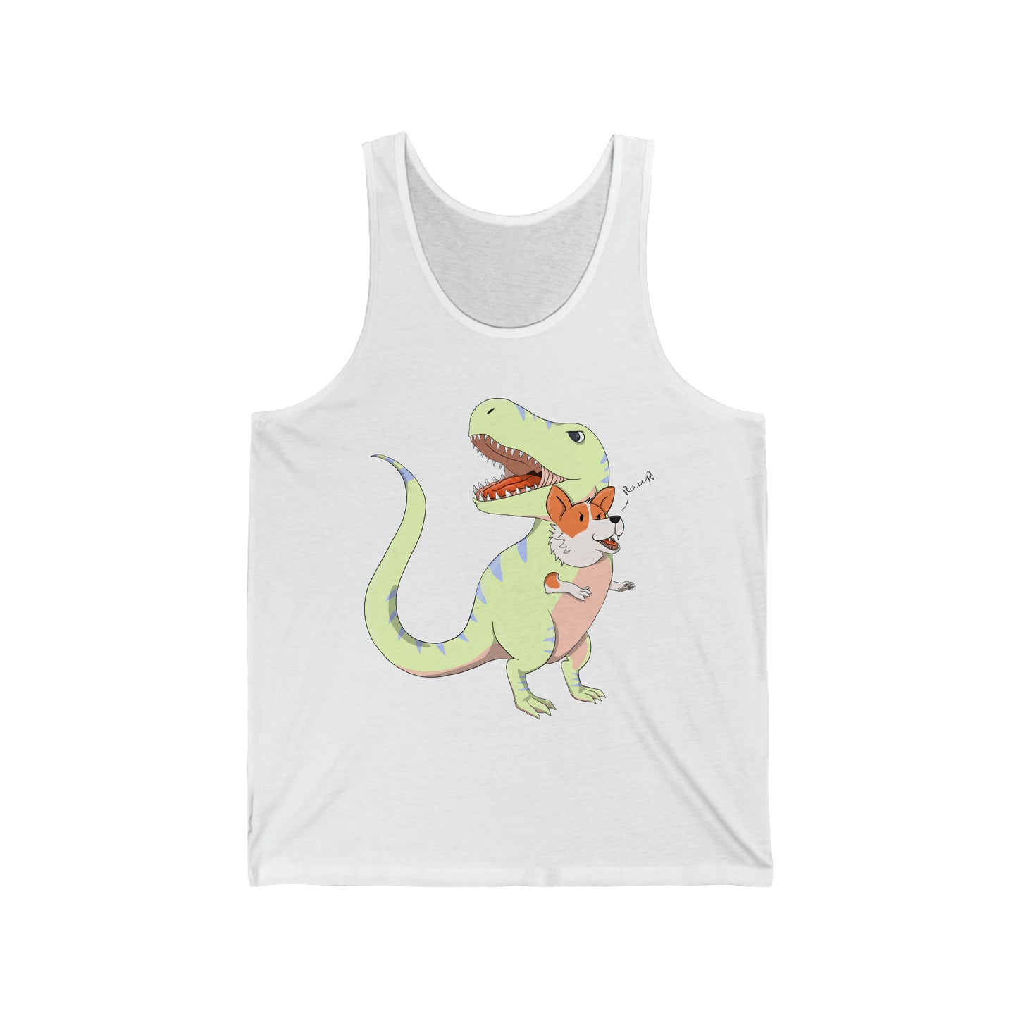 Tank top - Unisex - Corgi rex