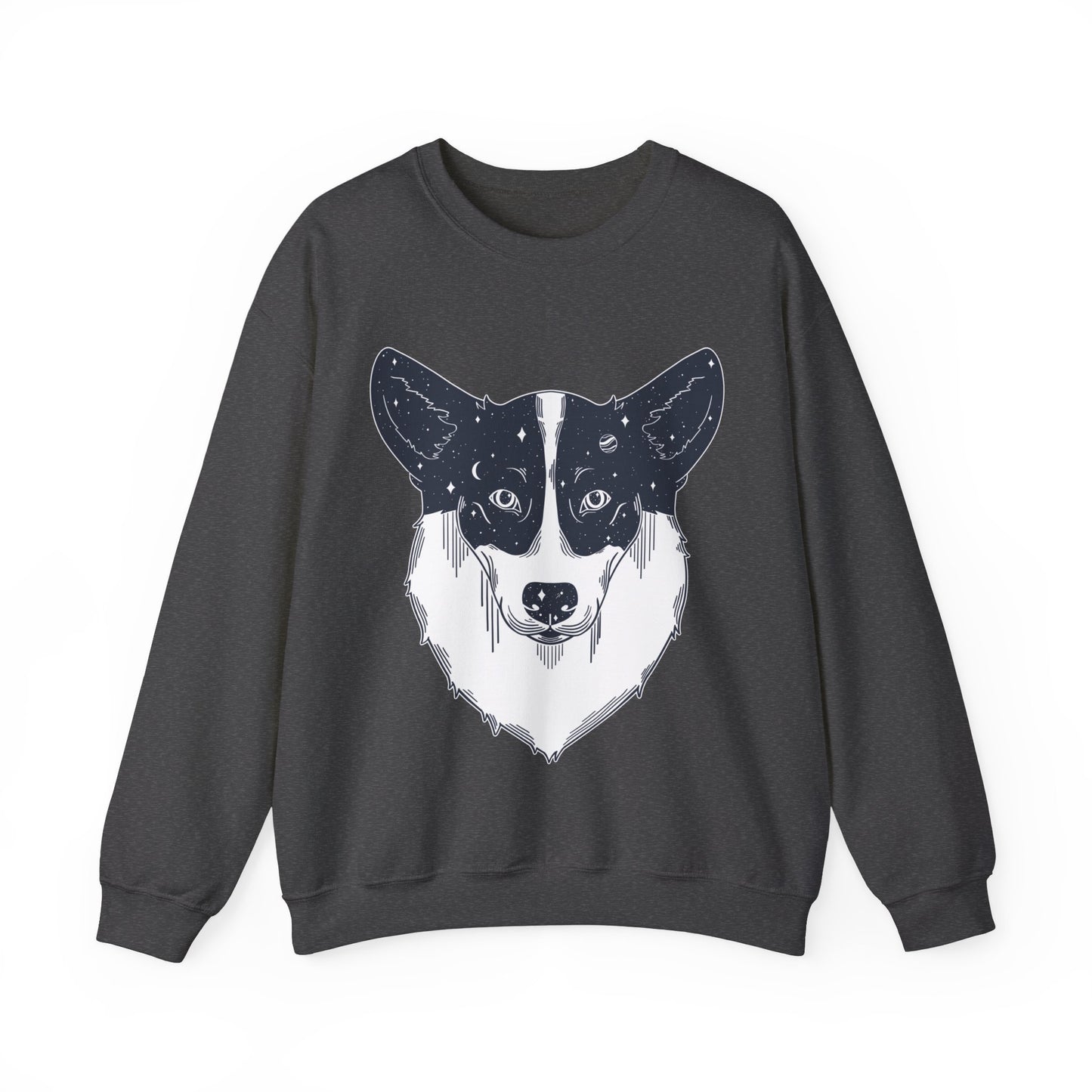 Chandail à col rond - Unisexe - Corgi étoilé