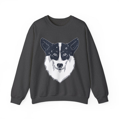 Chandail à col rond - Unisexe - Corgi étoilé