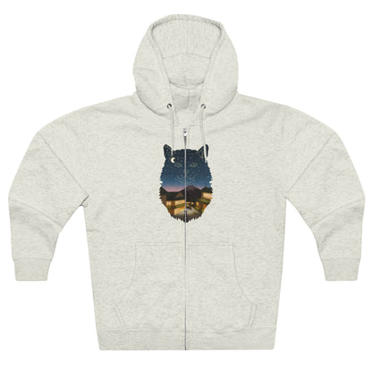 Full Zip Hoodie - Unisex - Cat Constellation