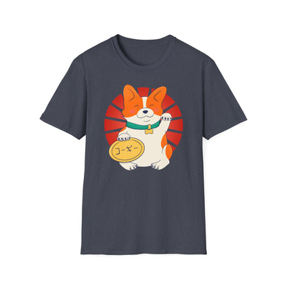 T-shirt - Unisex - Maneki corgi