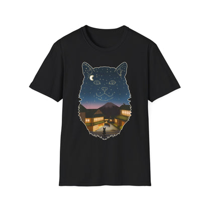 T-shirt - Unisexe - Constellation chat