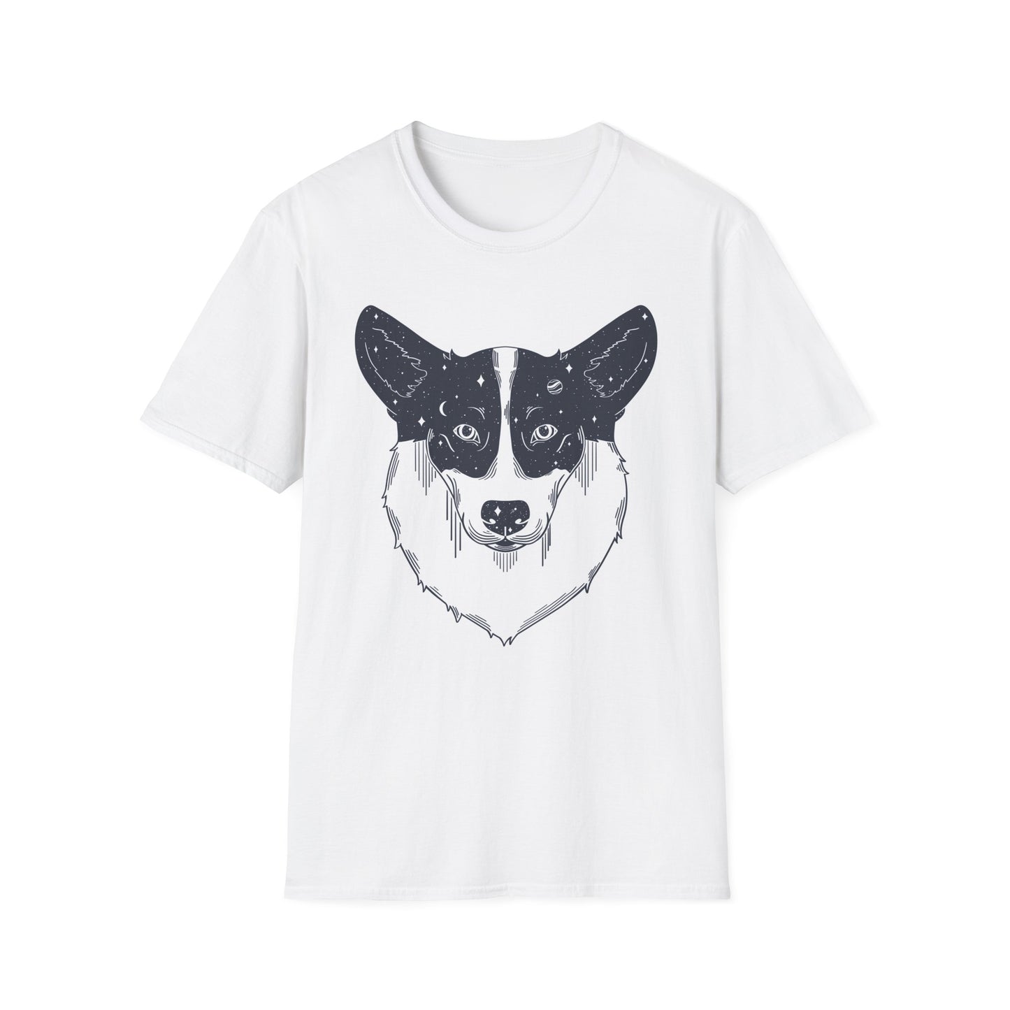 T-Shirt - Unisex - Starry Corgi