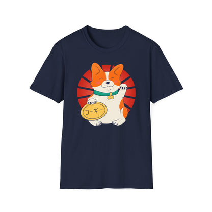 T-shirt - Unisex - Maneki corgi