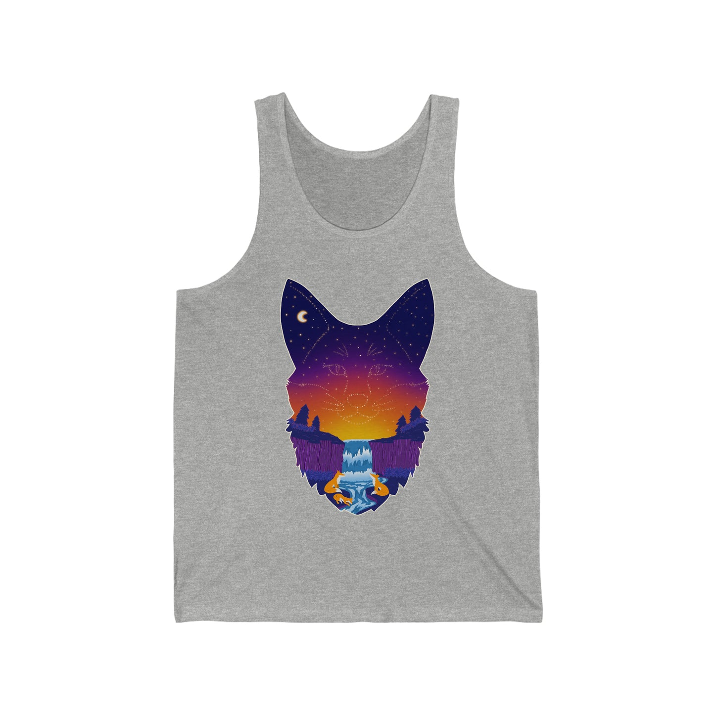Tank top - Unisexe - Constellation renard