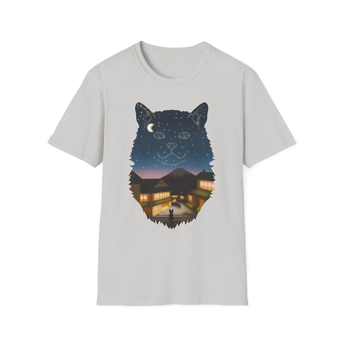 T-shirt - Unisexe - Constellation chat