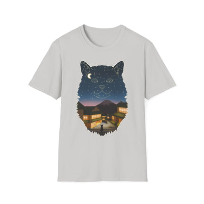 T-shirt - Unisexe - Constellation chat