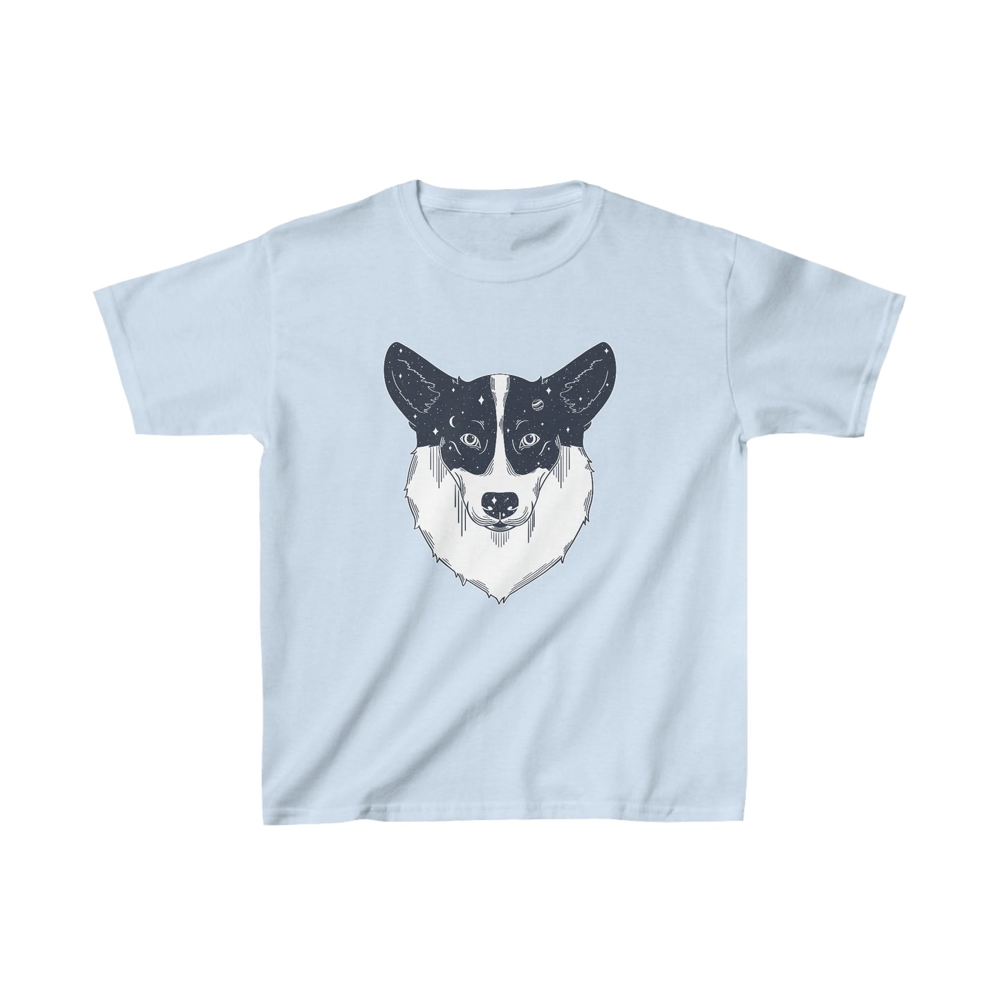Children's t-shirt - Starry Corgi