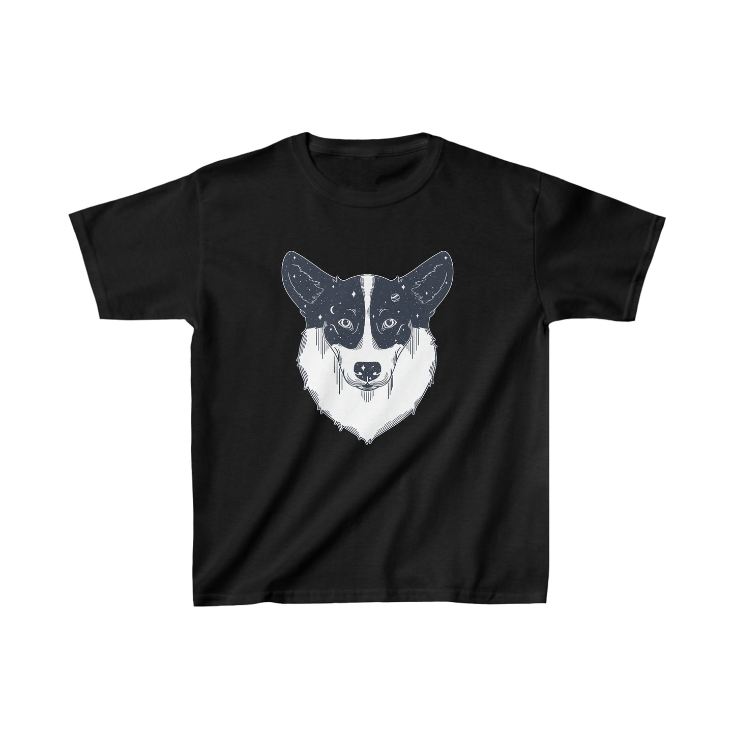Children's t-shirt - Starry Corgi