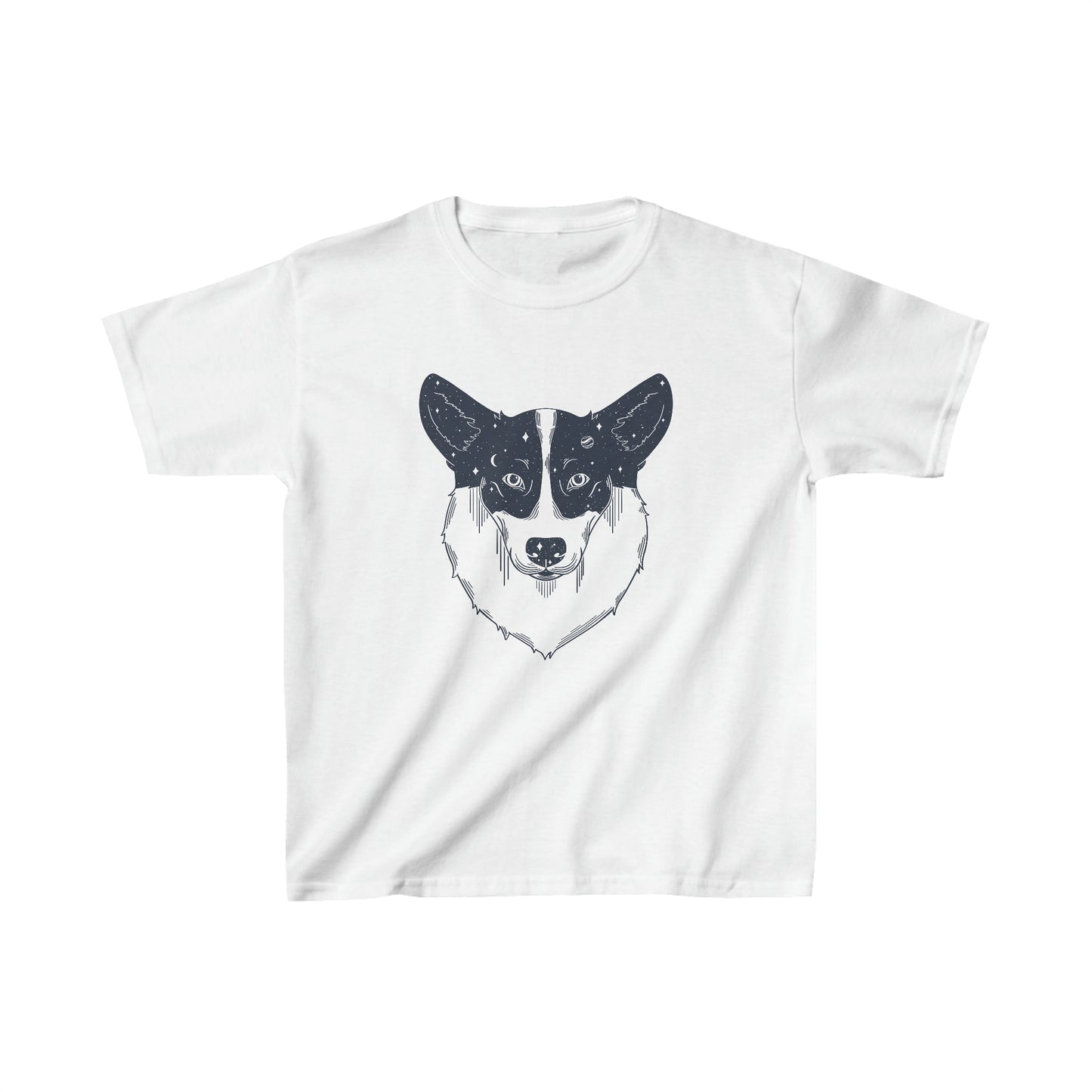 Children's t-shirt - Starry Corgi