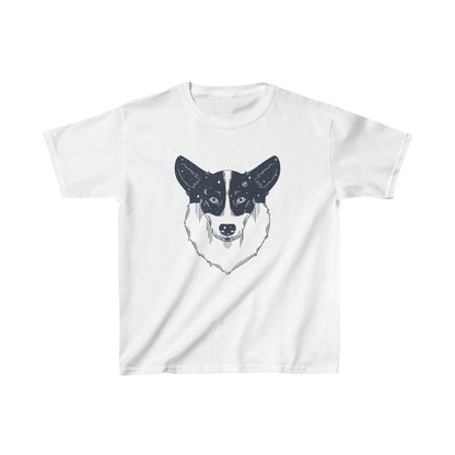 Children's t-shirt - Starry Corgi