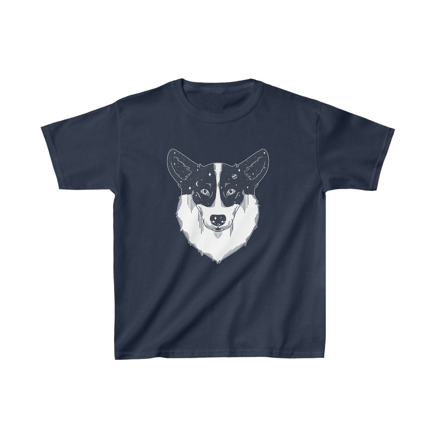 Children's t-shirt - Starry Corgi