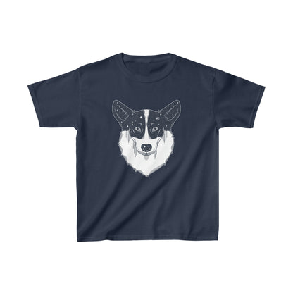 Children's t-shirt - Starry Corgi