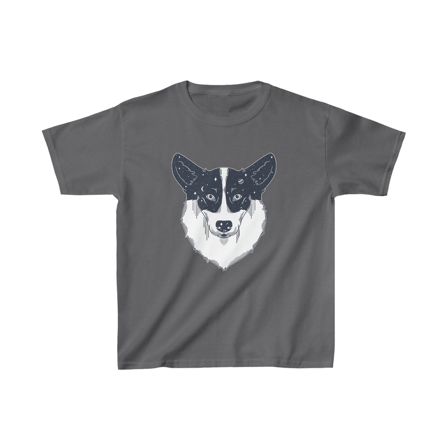 Children's t-shirt - Starry Corgi