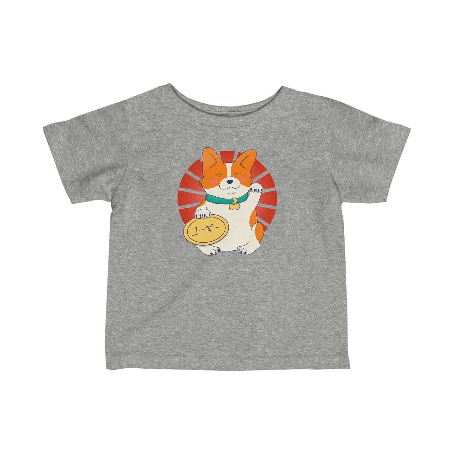 T-shirt bébé - Maneki corgi