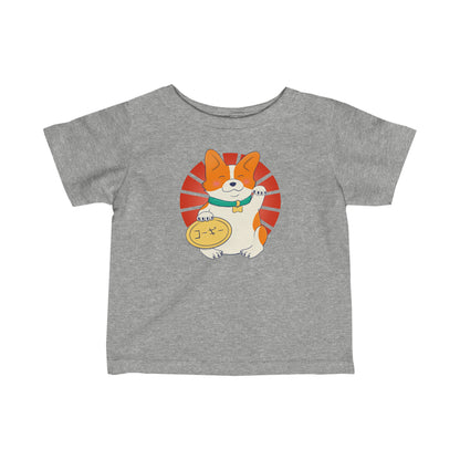 T-shirt bébé - Maneki corgi