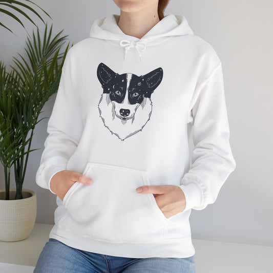 Hoodie - Unisexe - Corgi étoilé