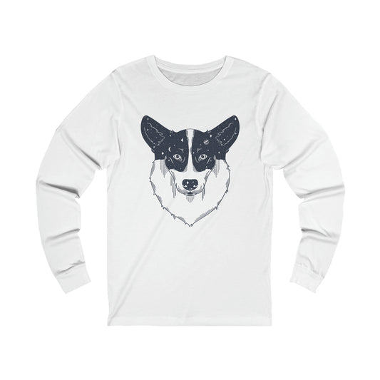 Chandail à manches longues - Unisexe - Corgi étoilé