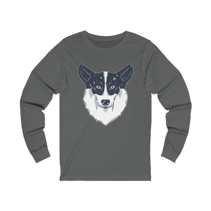 Chandail à manches longues - Unisexe - Corgi étoilé