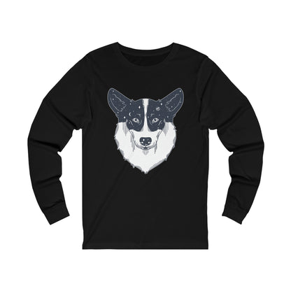 Chandail à manches longues - Unisexe - Corgi étoilé