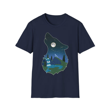 T-shirt - Unisex - Wolf Constellation