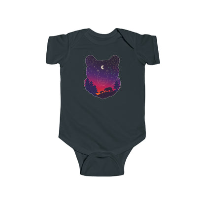 Short-sleeved onesie - Bear Constellation