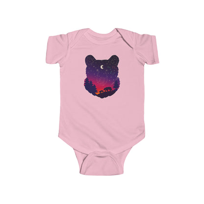 Short-sleeved onesie - Bear Constellation