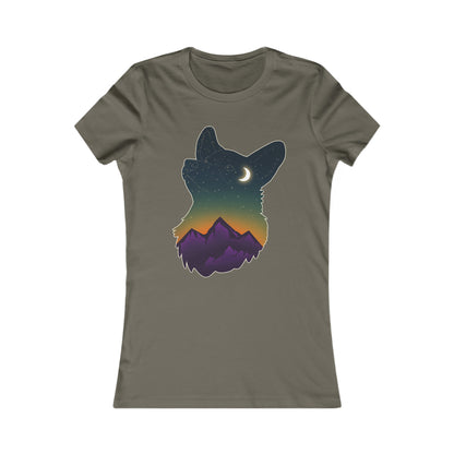 T-shirt femme - Constellation corgi