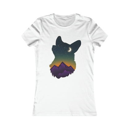 T-shirt femme - Constellation corgi
