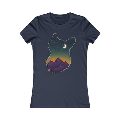 T-shirt femme - Constellation corgi