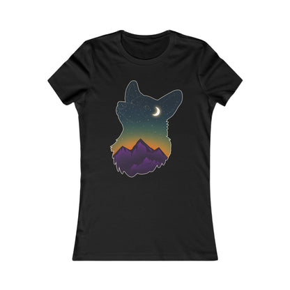 T-shirt femme - Constellation corgi