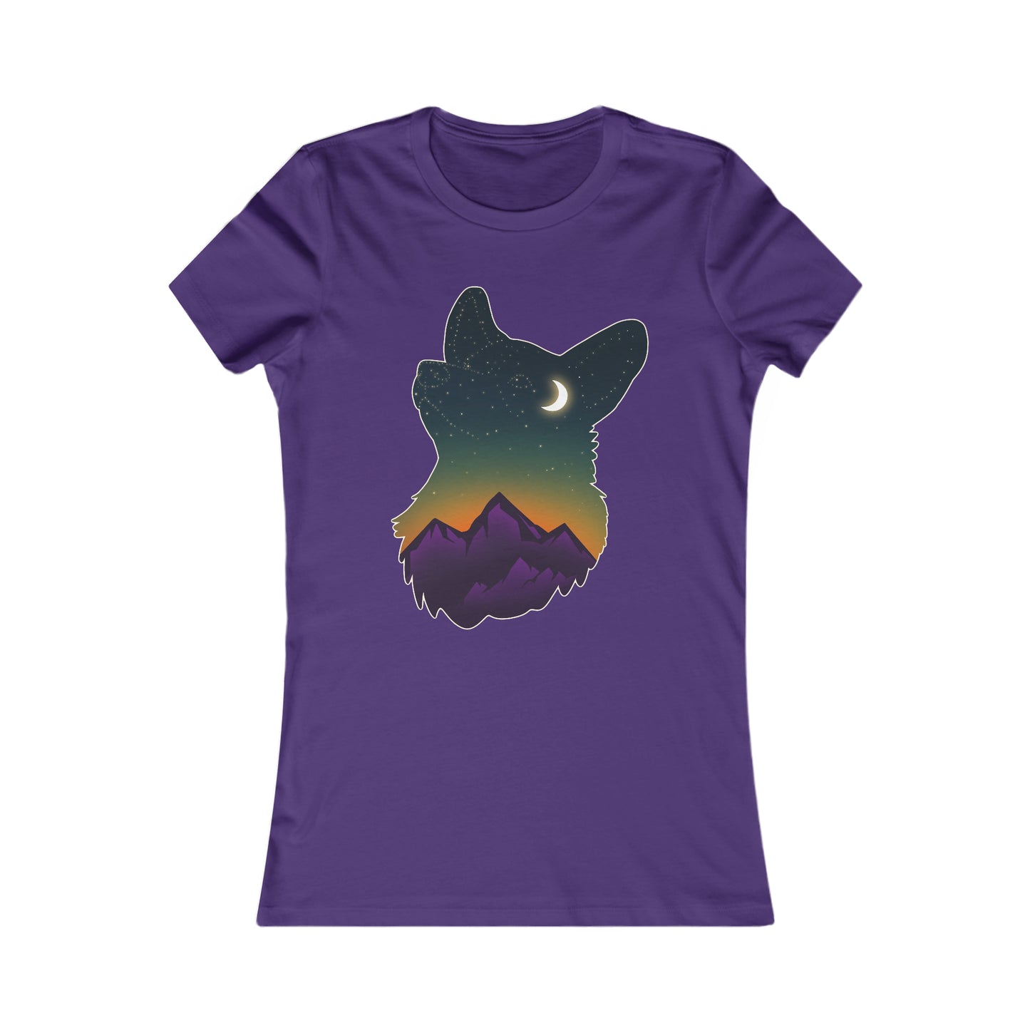 T-shirt femme - Constellation corgi