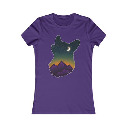 T-shirt femme - Constellation corgi