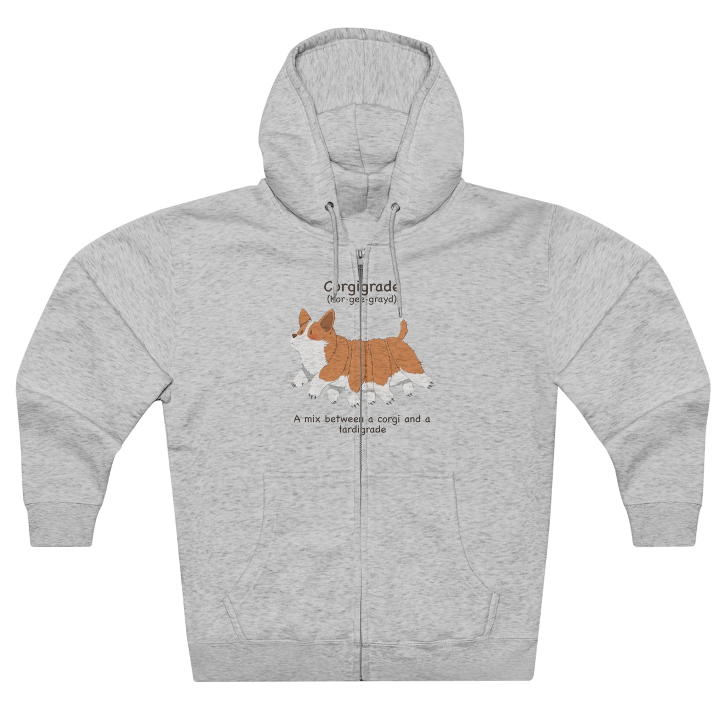 Full Zip Hoodie - Unisex - Corgigrade 