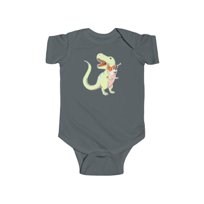 Short-sleeved onesie - Corgi rex