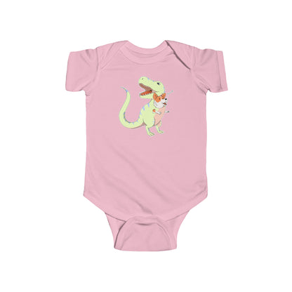 Short-sleeved onesie - Corgi rex