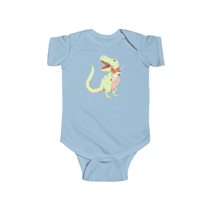 Short-sleeved onesie - Corgi rex