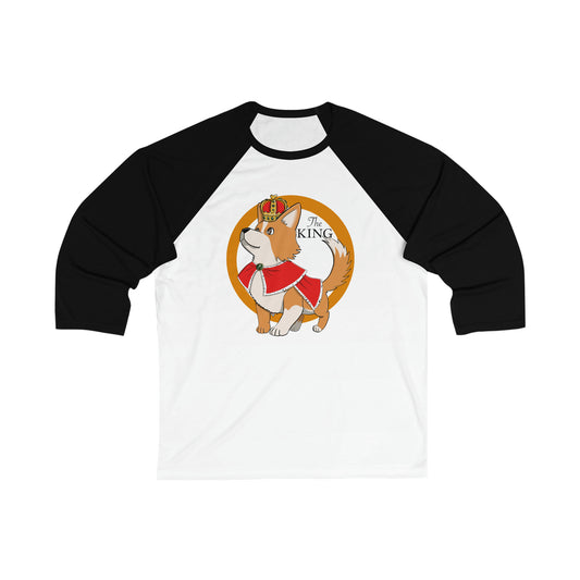 Chandail baseball - Unisexe - King corgi