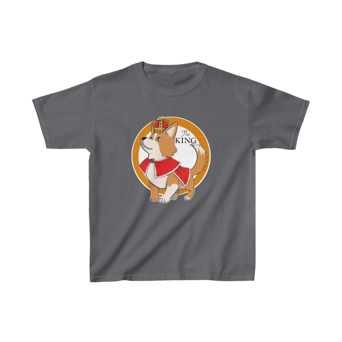 Children's t-shirt - King corgi