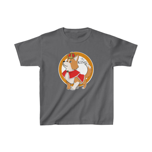 Children's t-shirt - King corgi