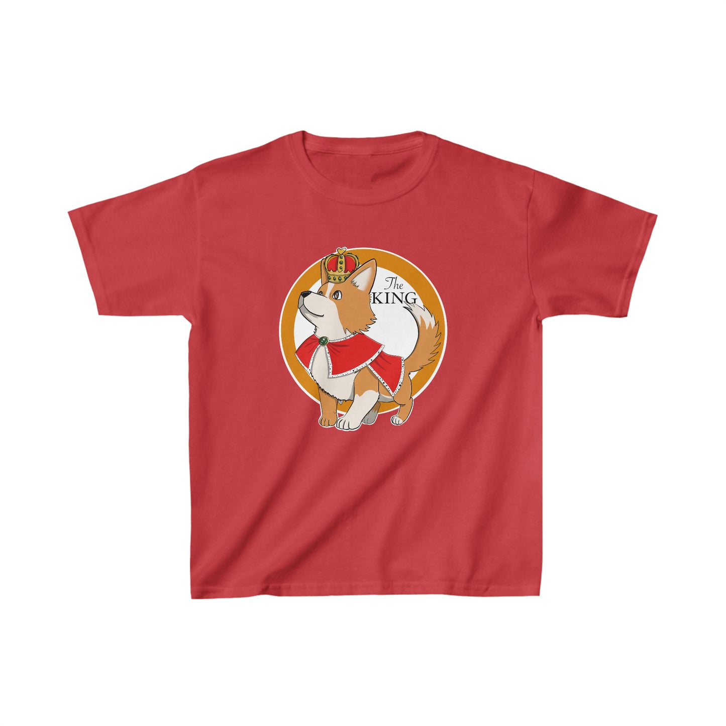 Children's t-shirt - King corgi